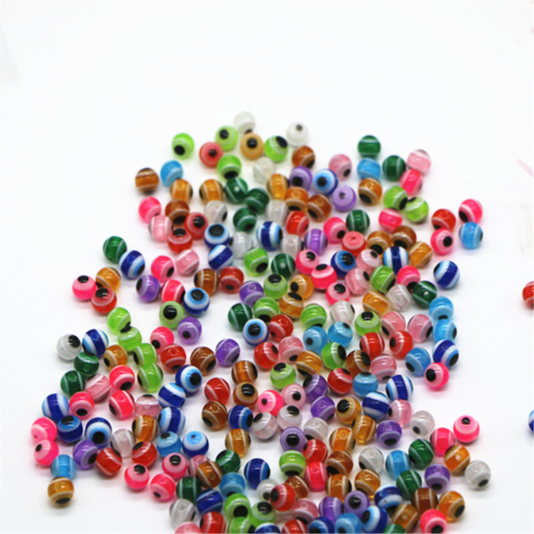 Wholesale 100PCS Clear Round Resin Beads